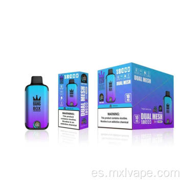 Bangbox original 18000 bocanadas de vape desechable al por mayor